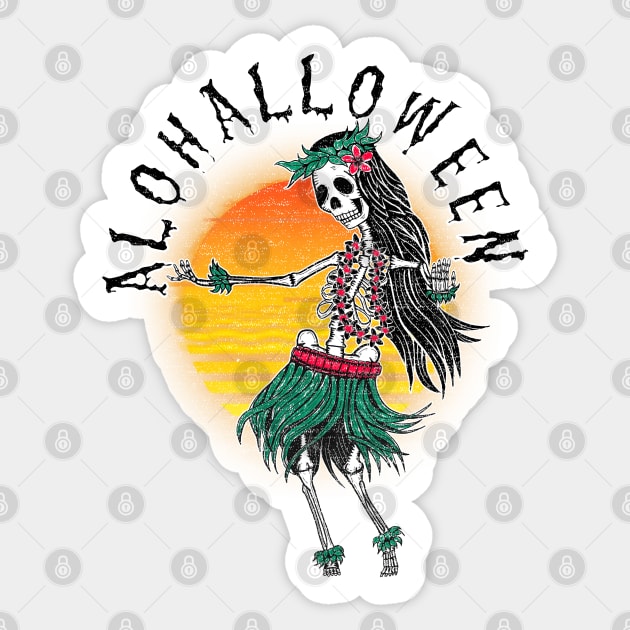 Hawaiian Halloween Sticker by StarkCade